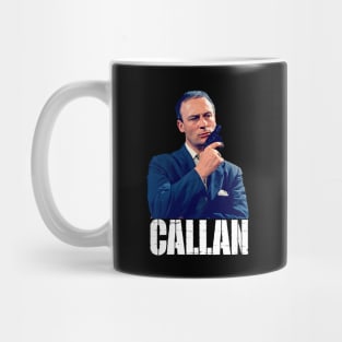 Callan - Edward Woodward - 60s British Tv Show Mug